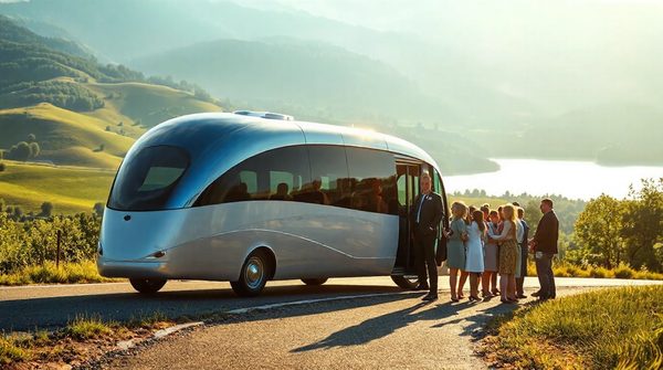 Sélection de services de bus avec chauffeur pour un voyage serein